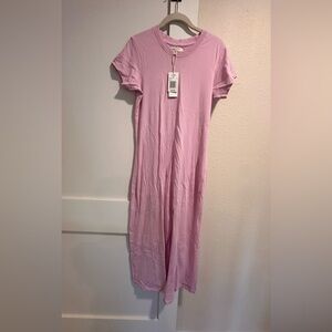 TAGS ON LSPACE t shirt dress in lavender. Size x small